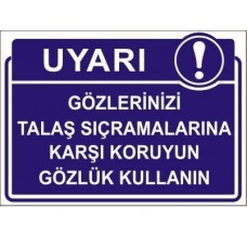 İş Güvenliği Levhası 