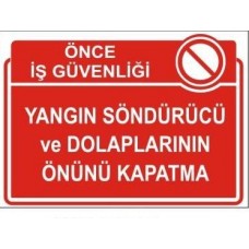 İş Güvenliği Levhası